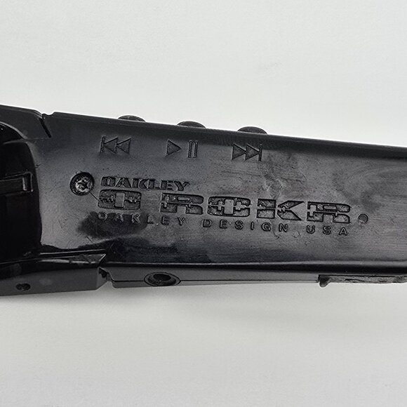 Oakley 98763H O ROKR Black Frame Grey Lens Sunglasses PARTS ONLY 60-18-125 - Picture 8 of 12